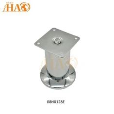 Desain baru h100mm chrome furniture kaki